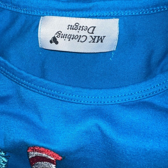 Magic Kingdom Boutique girls Dr Seuss one fish two fish romper 3T - Picture 2 of 2